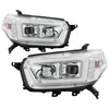 Spyder 5087461 Signature fits Toyota 10-13 4Runner Projector Headlights - Chrom