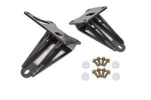 BMR MM008H S197 fits Mustang Motor Mount Brackets - Black Hammertone