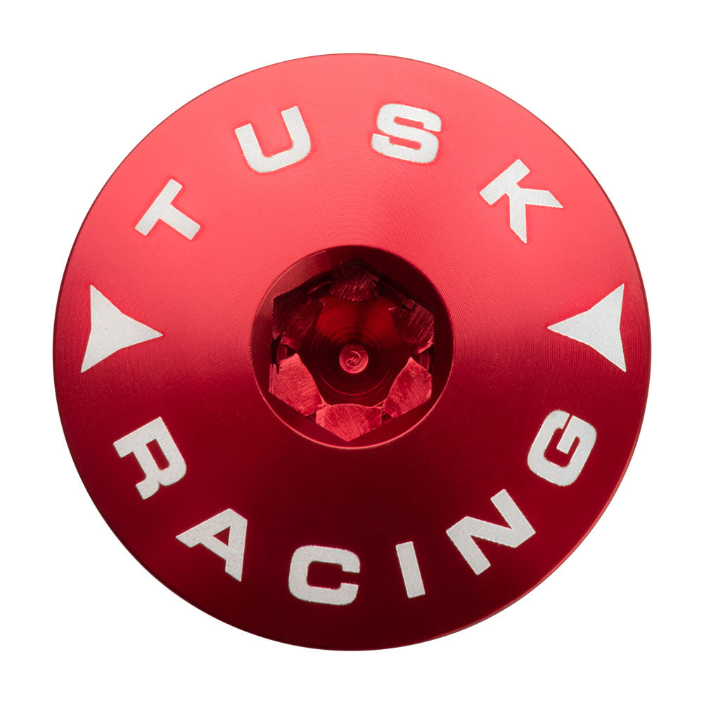 Tusk 1435110002 Billet Aluminum Engine Plug Kit  Red