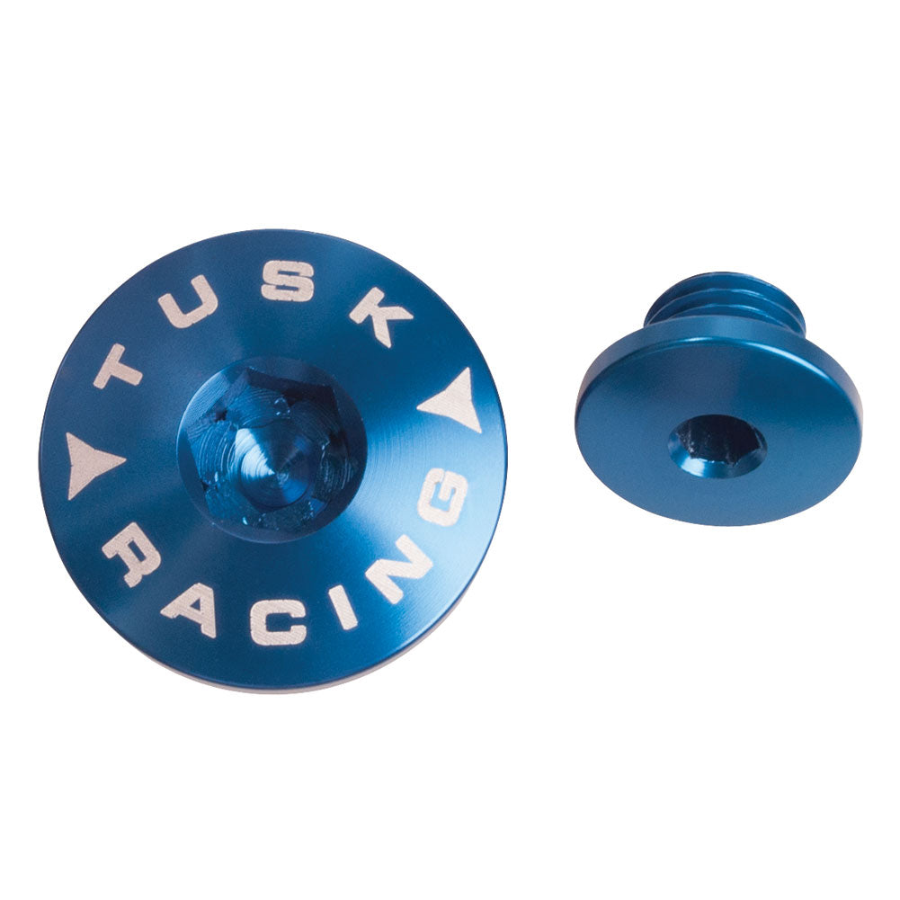 Tusk 1435110004 Billet Aluminum Engine Plug Kit  Blue