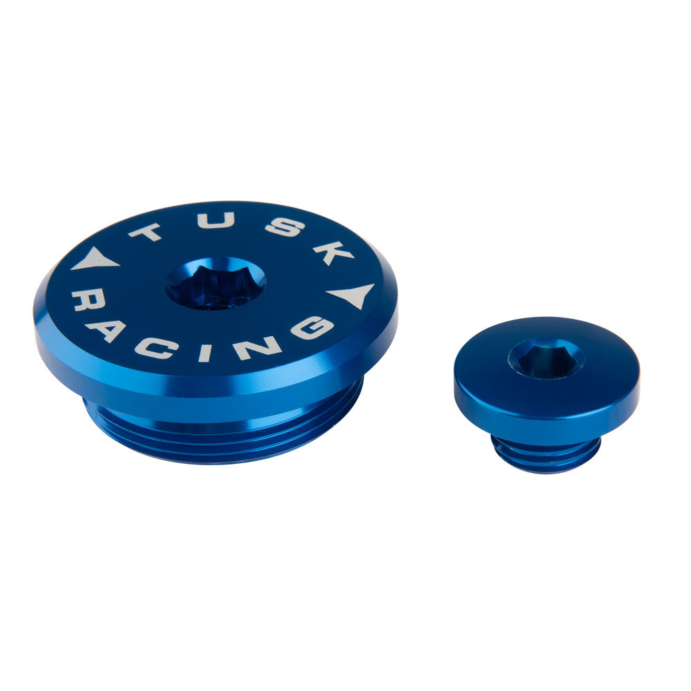 Tusk 1435110012 Billet Aluminum Engine Plug Kit  Blue