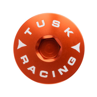 Tusk 1435110014 Billet Aluminum Engine Plug Kit  Orange