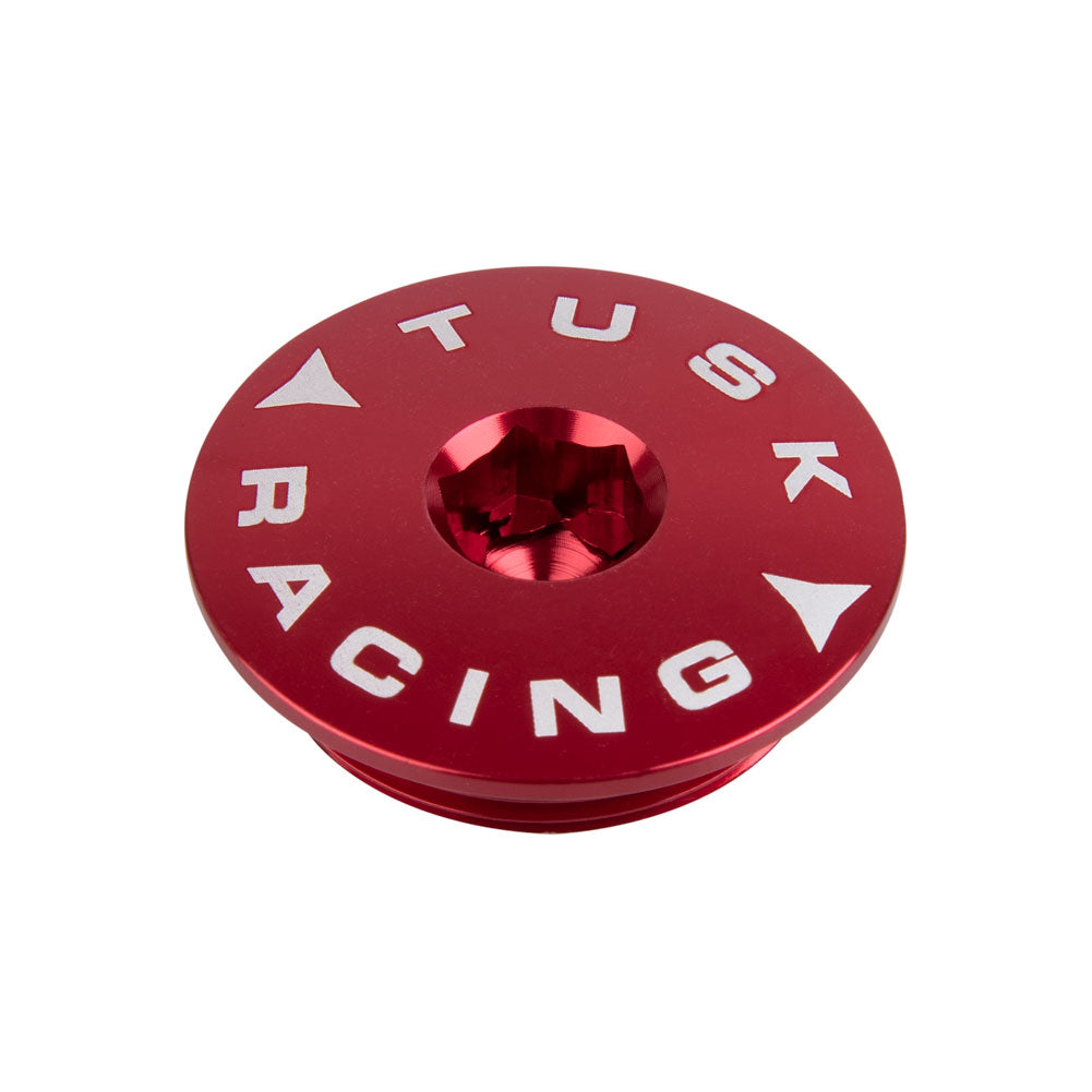 Tusk 1435110050 Billet Aluminum Engine Plug Kit  Red