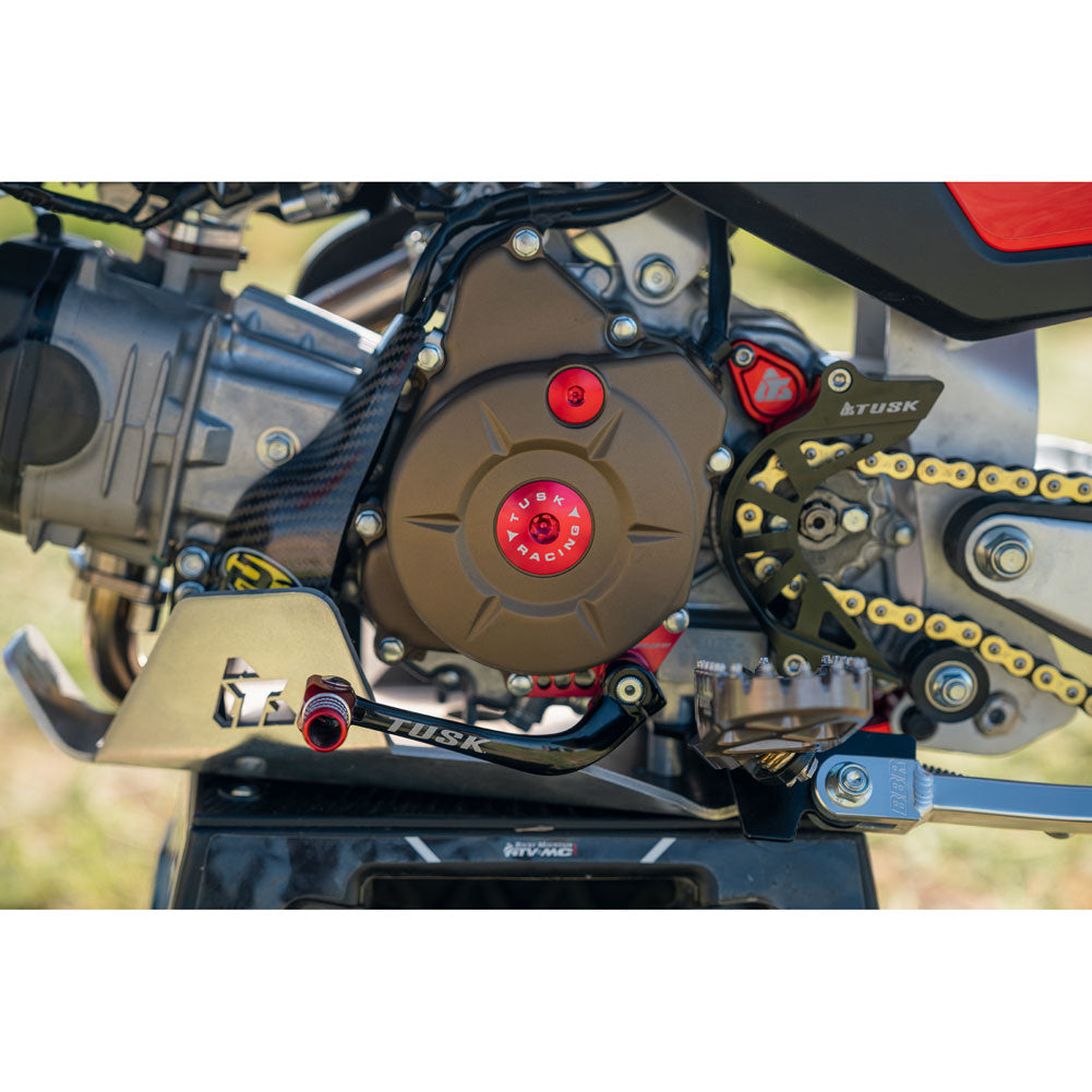 Tusk 1435110050 Billet Aluminum Engine Plug Kit  Red