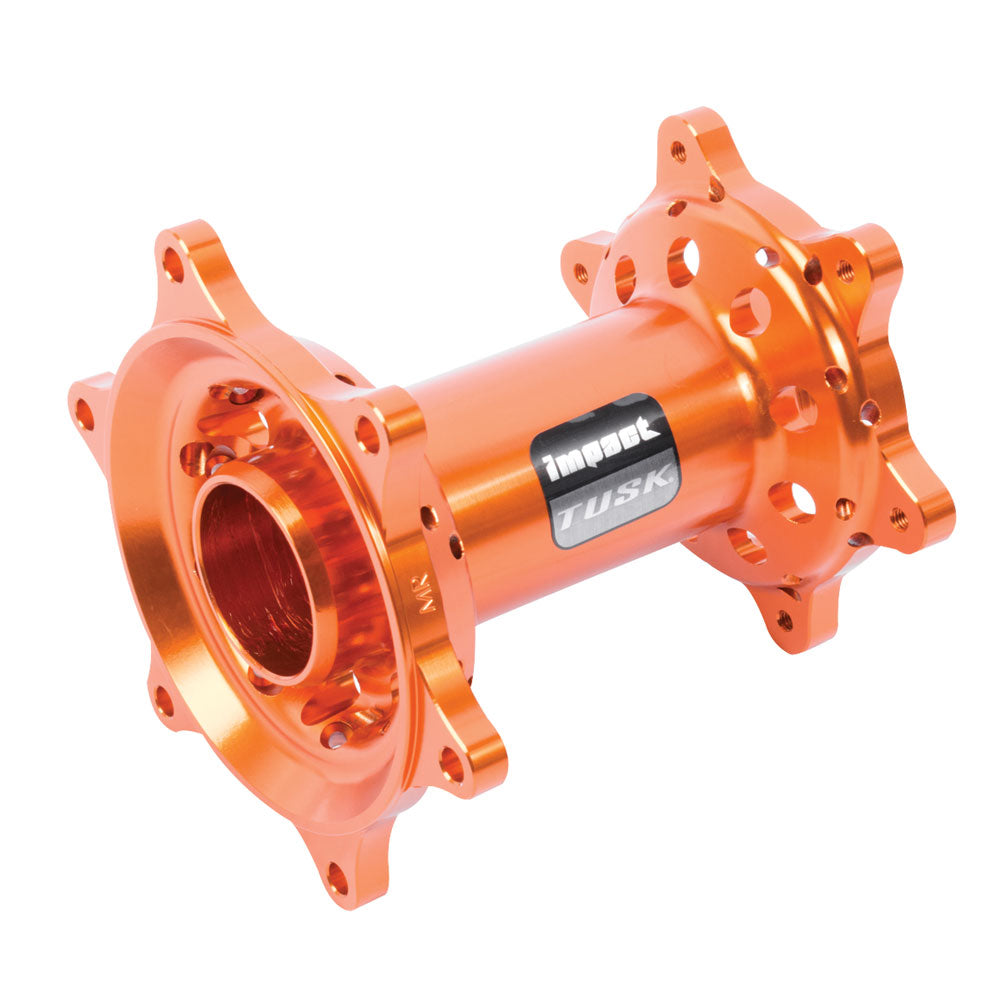Tusk 1437260059 Impact Motorcycle Hub - Rear  Orange