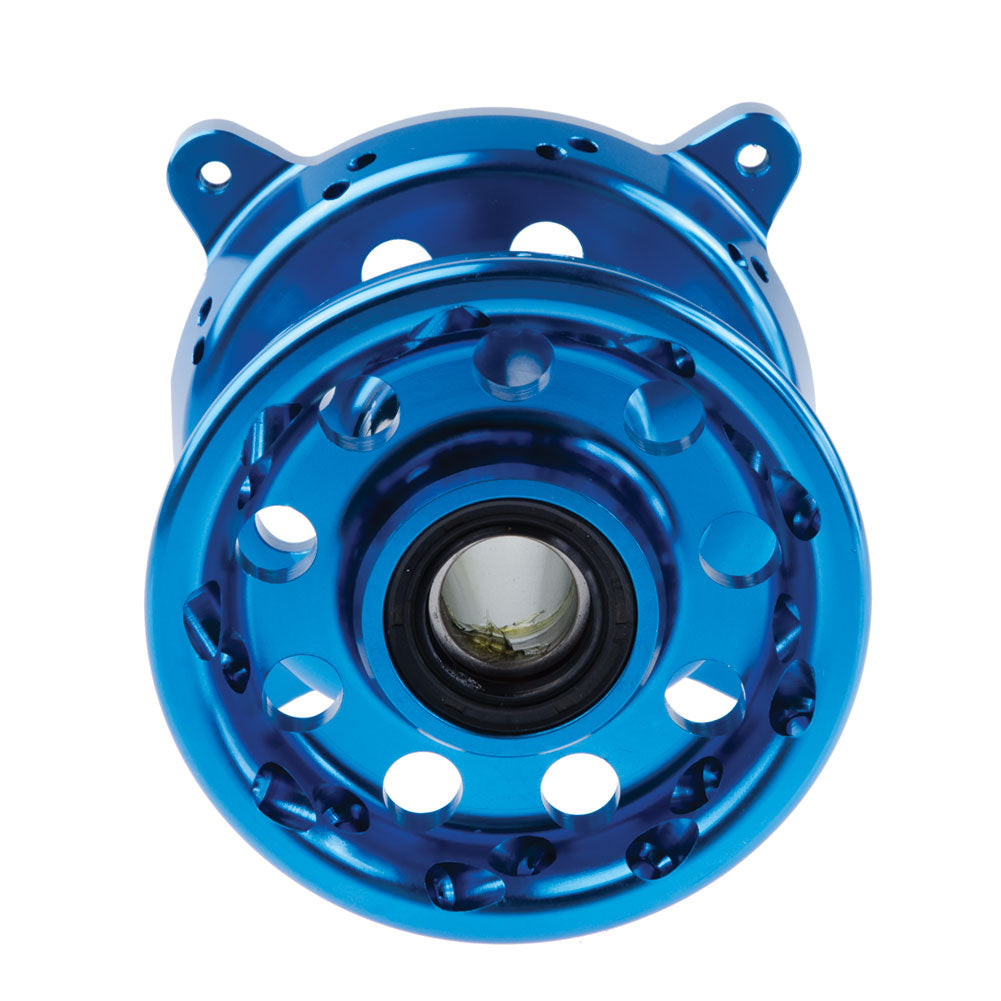 Tusk 1437270041 Impact Motorcycle Hub - Front Blue