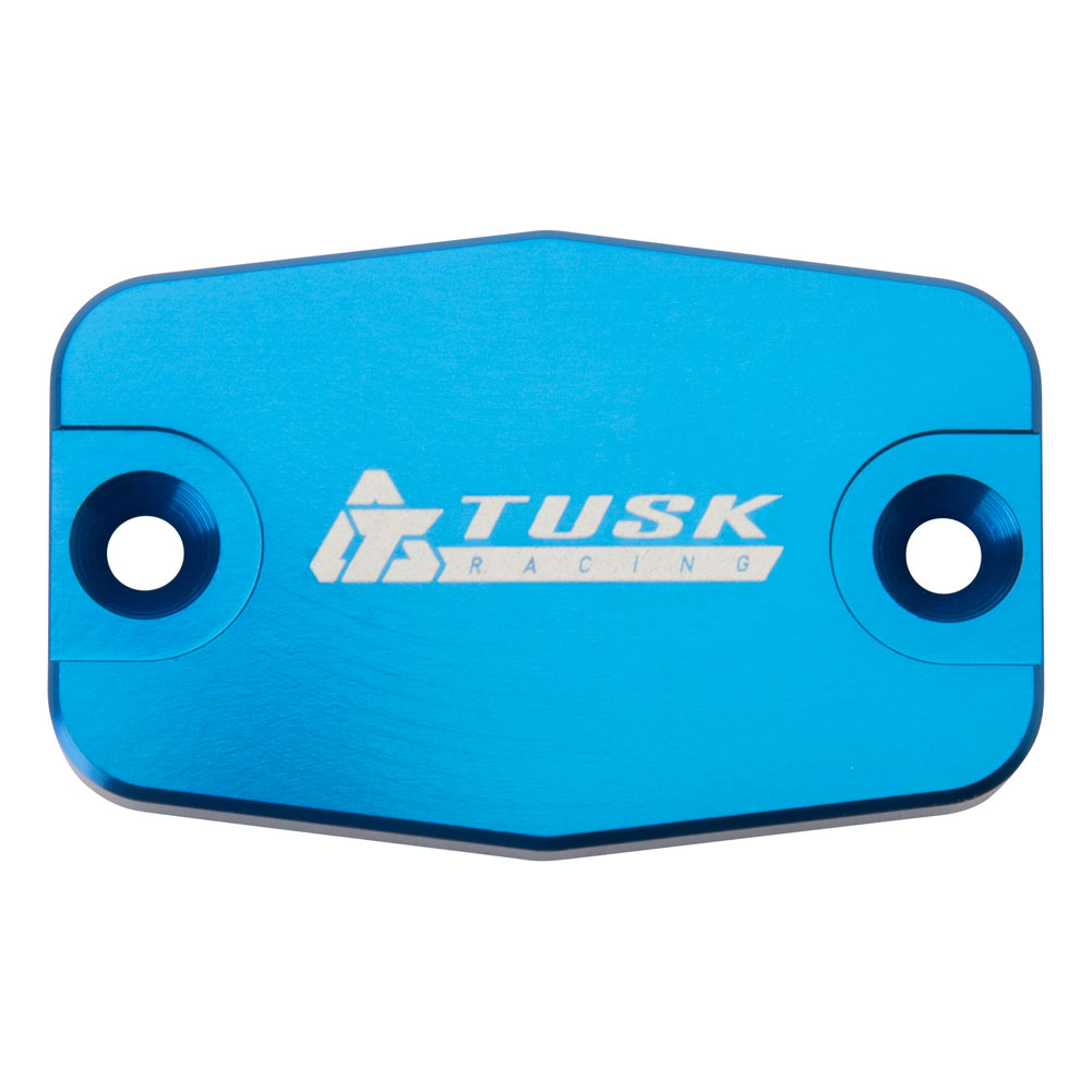 Tusk 1439460027 Anodized Front Brake Reservoir Cap Blue Braktec Compatible