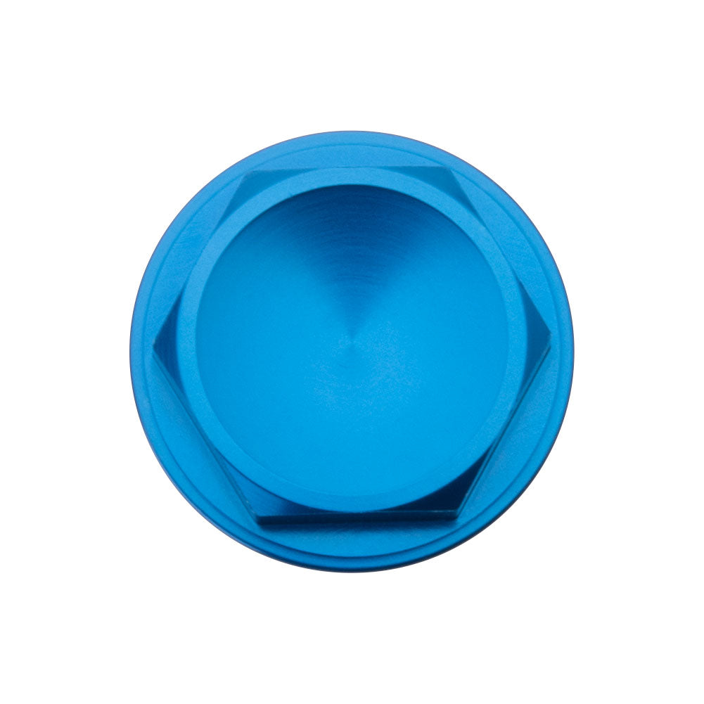 Tusk 1439550023 Anodized Rear Brake Reservoir Cap Blue