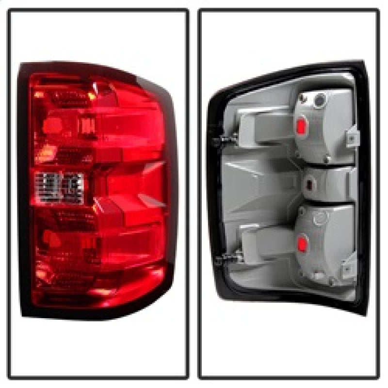 9031922 Xtune fits Chevy 14-20 Silverado 2016 Passenger Side Tail Lights - OEM