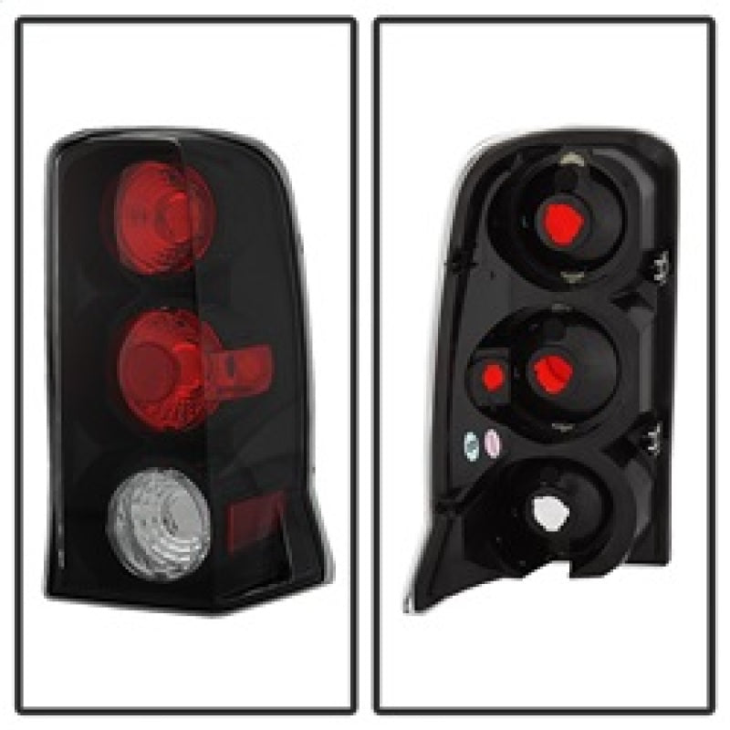 SPYDER 5001597 fits Cadillac Escalade SUV (Not EXT)Euro Style Tail Lights Black