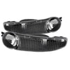Xtune 9027079 fits GMC 00-06 Sierra Denali Bumper Lights Black CBL-GD00-BK