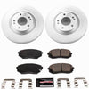 Power Stop 19-23 Hyundai Kona Electric Front Z23 Coated Brake Kit