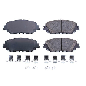 PowerStop 17 fits Lexus ES300h Front Z17 Evolution Ceramic Brake Pads w/Hardware