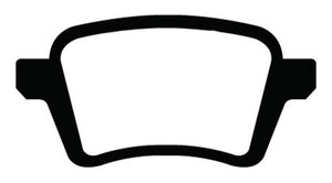 EBC DP23027 13+ Fiat 500L 1.4 Turbo Greenstuff Rear Brake Pads