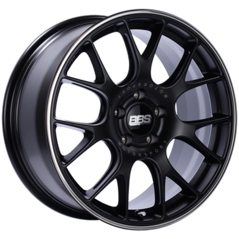 BBS CH110BPO-MTSP CH-R 19x10 5x130 ET38 CB71.6 Satin Black - 82mm PFS/Clip Req.