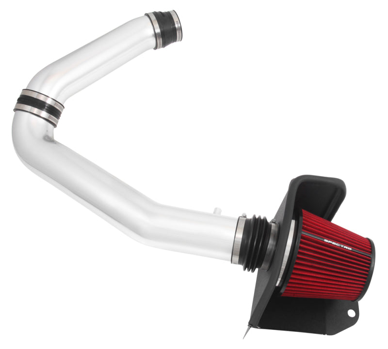 Spectre 9020 11-15 fits Jeep Grand Cherokee V6-3.6L F/I Air Intake Kit - Polished w/Red Filter