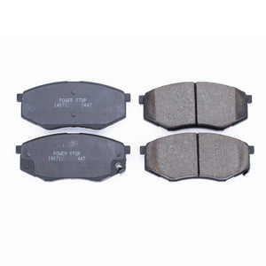 PowerStop 16 1447 10 fits Hyundai Tucson Front Z16 Evolution Ceramic Brake Pads