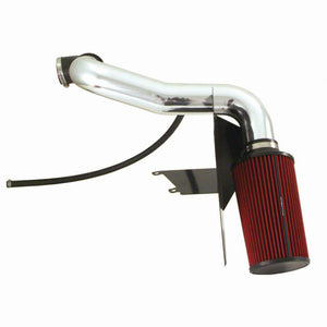 Spectre 9902 98-03 fits GM Truck L4-2.2L F/I Air Intake Kit - Clear Anodized w/Red Filter
