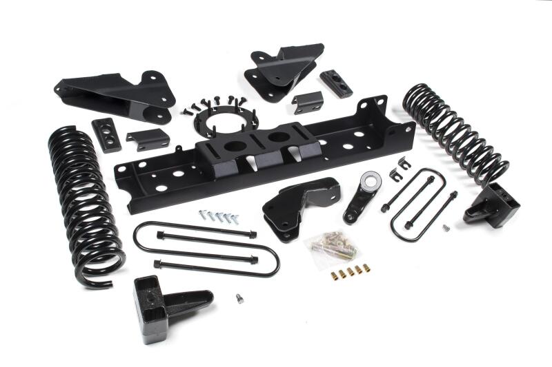 Zone Offroad ZOND89N 2019 fits Ram 3500 4.5in Radius Arm Brkt 3in Rr Block w/ Ov