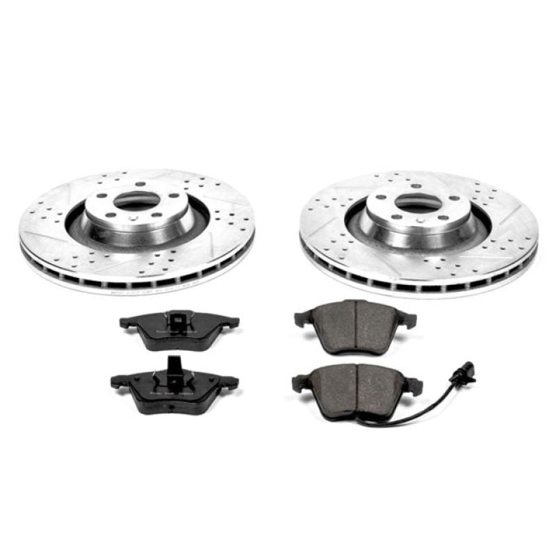 PowerStop K5277 fits Audi 05-11 A6 Quattro Front Z23 Evolution Sport Brake Kit