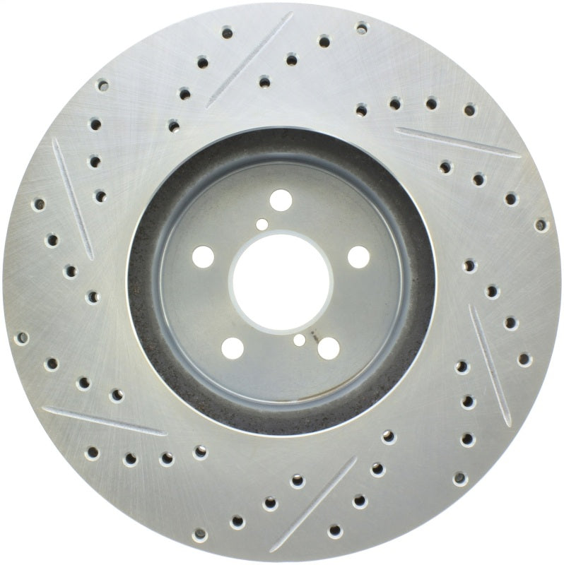 Stoptech 227.47024L 05-14 Subaru Legacy Select Sport Drilled & Slotted Rotor - Left