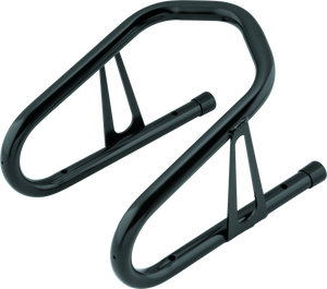 BikeMaster 152274 BikeMaster 6-1/2in Wheel Chock - Black