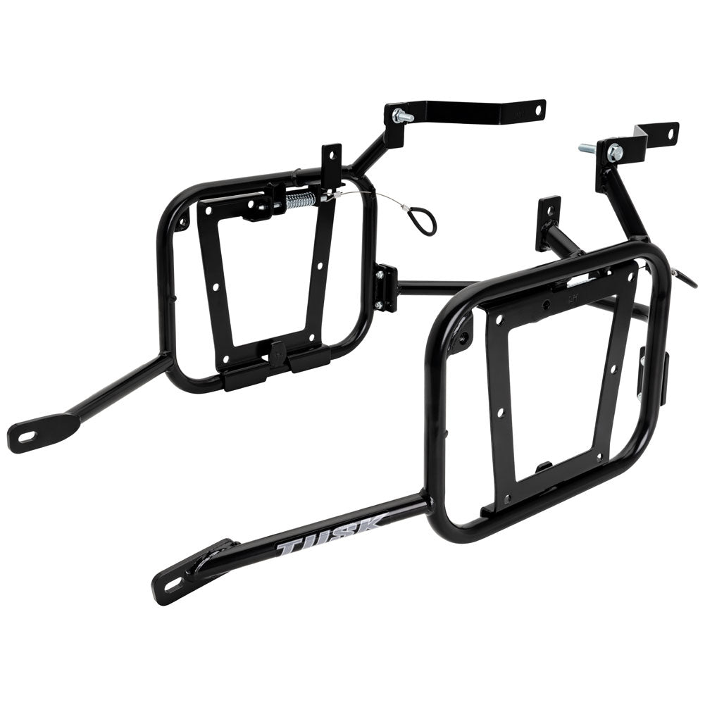 Tusk 1467340121 Aluminum Panniers with Pannier Racks V2 Medium Silver