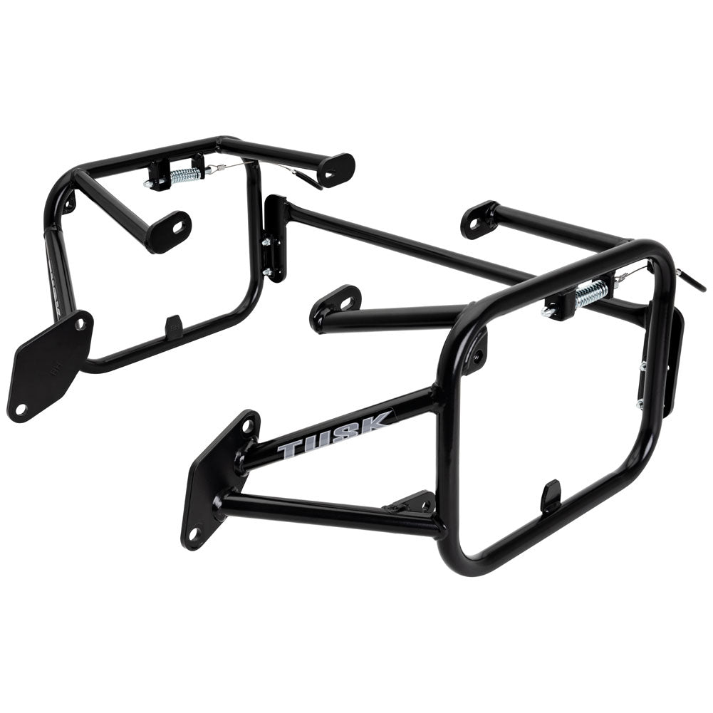 Tusk 1467340126 Aluminum Panniers with Pannier Racks V2 Medium Silver