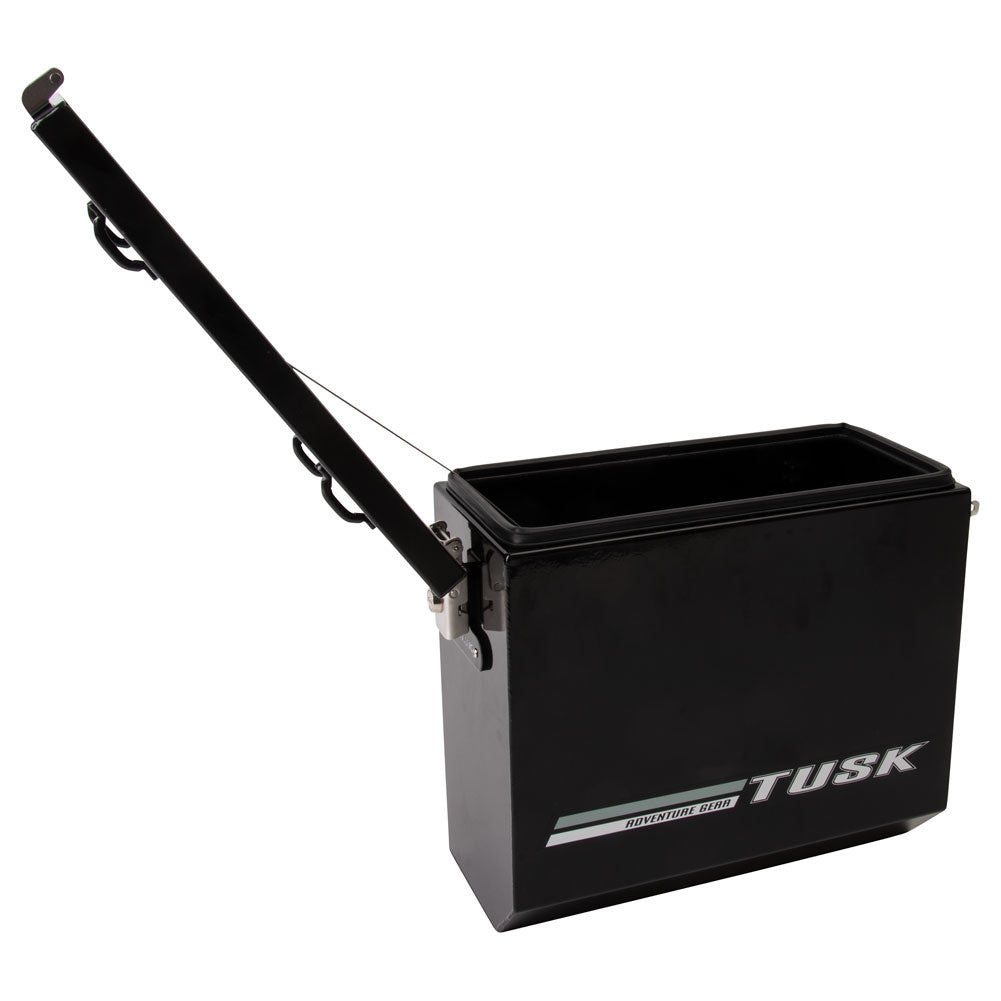 Tusk 1467340184 Aluminum Panniers with Pannier Racks V2 Medium Silver