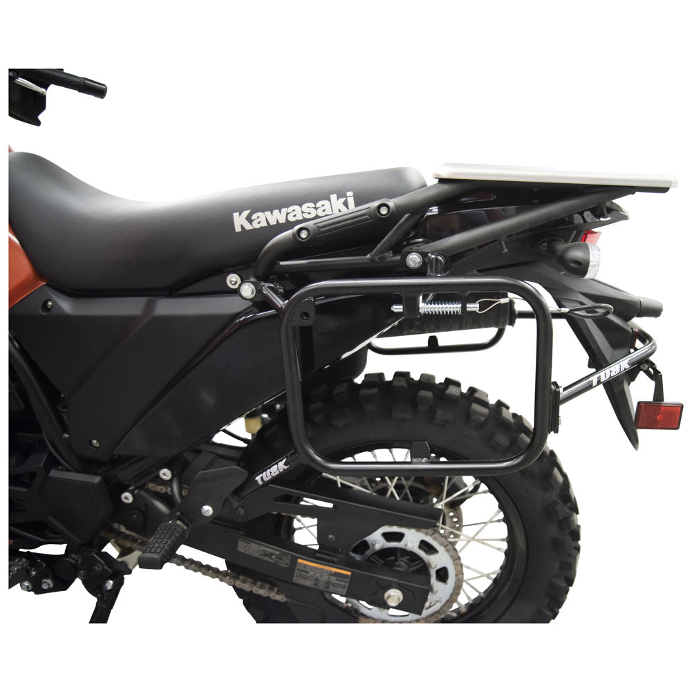 Tusk 1467340189 Aluminum Panniers with Pannier Racks V2 Medium Silver