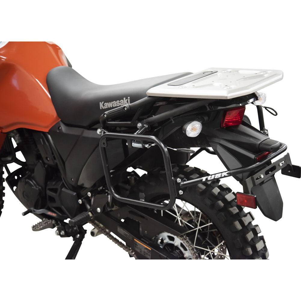 Tusk 1467340189 Aluminum Panniers with Pannier Racks V2 Medium Silver