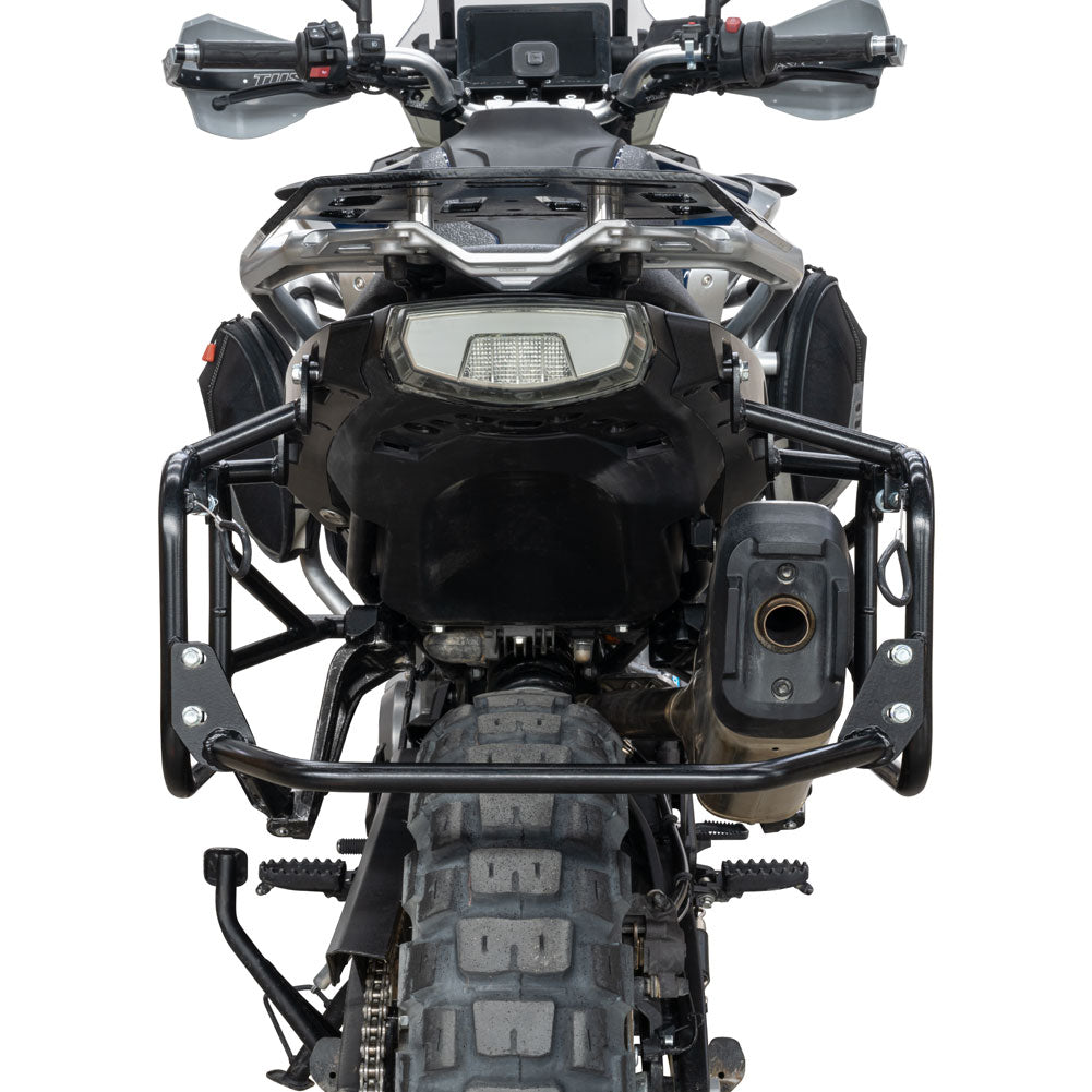 Tusk 1467340213 Aluminum Panniers with Pannier Racks V2 Medium Silver