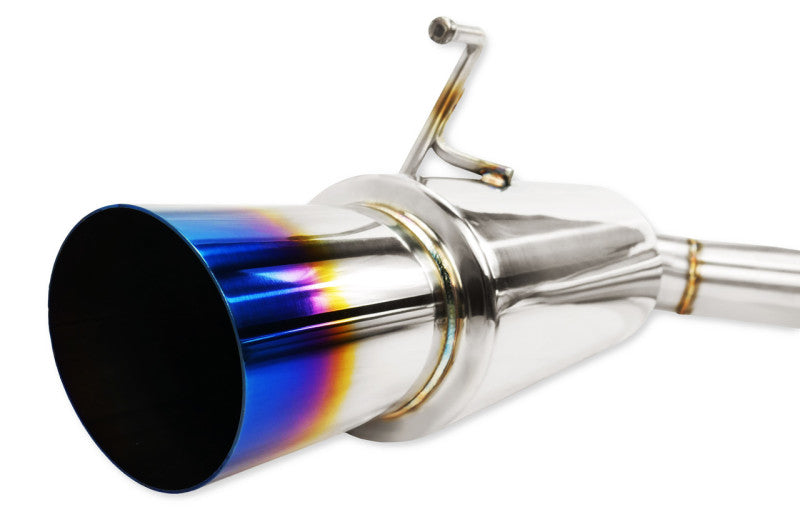 ISR Performance IS-GT-370Z-BT GT Single Exhaust With Burnt Tip - fits Nissan 370Z