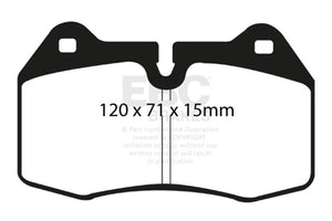 EBC UD960 03-04 fits Infiniti G35 3.5 (Manual) (Brembo) Ultimax2 Front Brake Pads