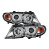 Spyder 5042408 fits BMW 02-05 E46 3-Series 4DR Projector Headlights 1PC LED Hal