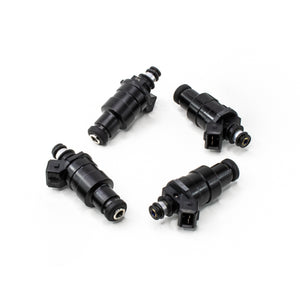 DeatschWerks 42M-01-0550-4 fits Nissan 240SX CA18DET 550cc Top Feed Low Impedan