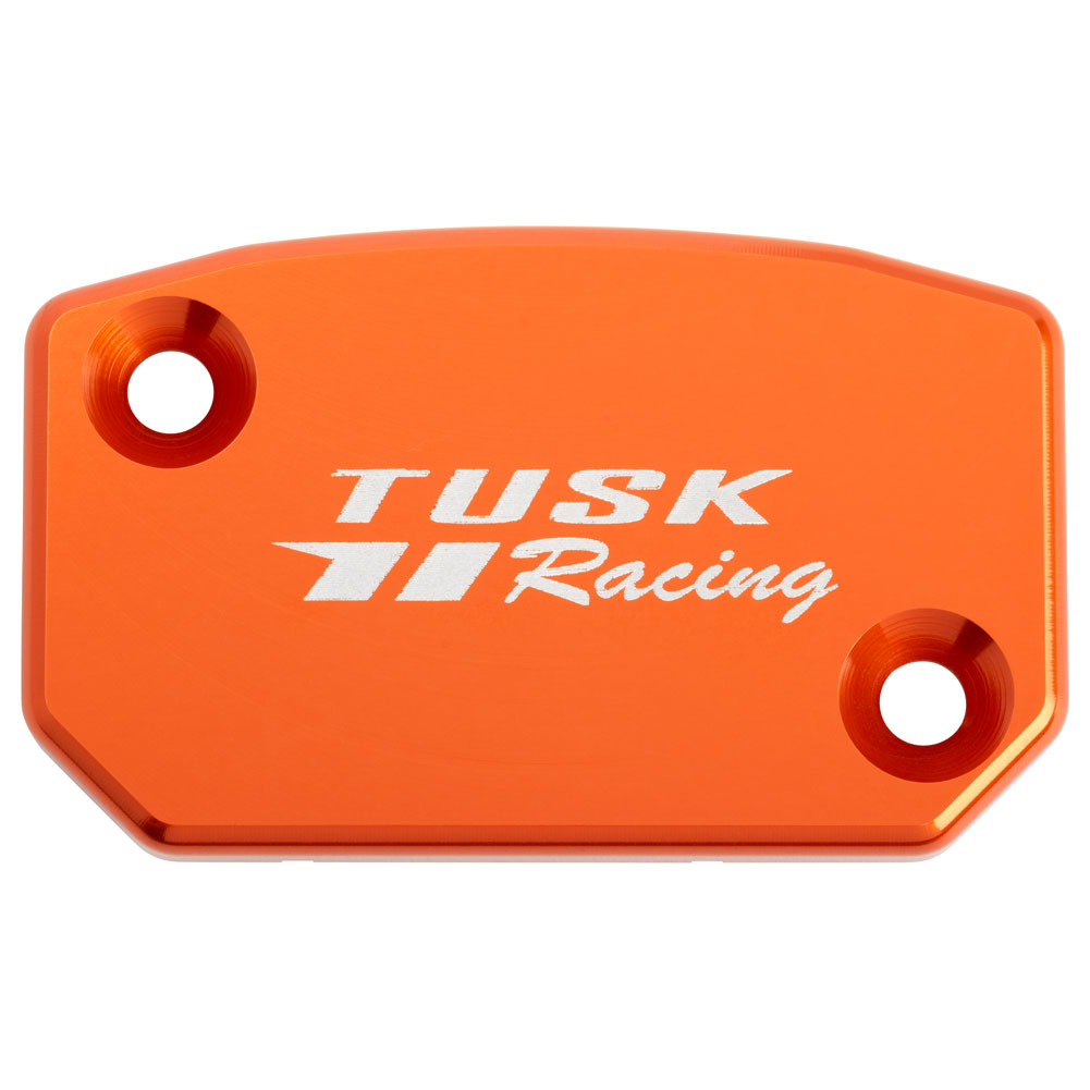 Tusk 1480010001 Anodized Clutch Reservoir Cap Orange Brembo Compatible