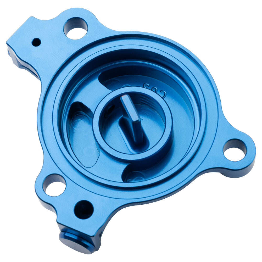 Tusk 1484210011 Aluminum Oil Filter Cover  Blue