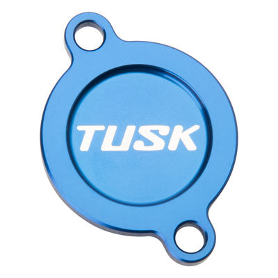 Tusk 1484210021 Aluminum Oil Filter Cover  Blue