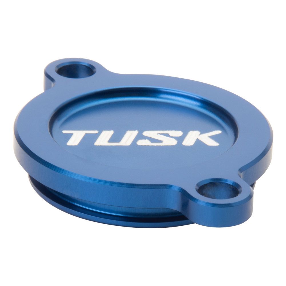 Tusk 1484210021 Aluminum Oil Filter Cover  Blue