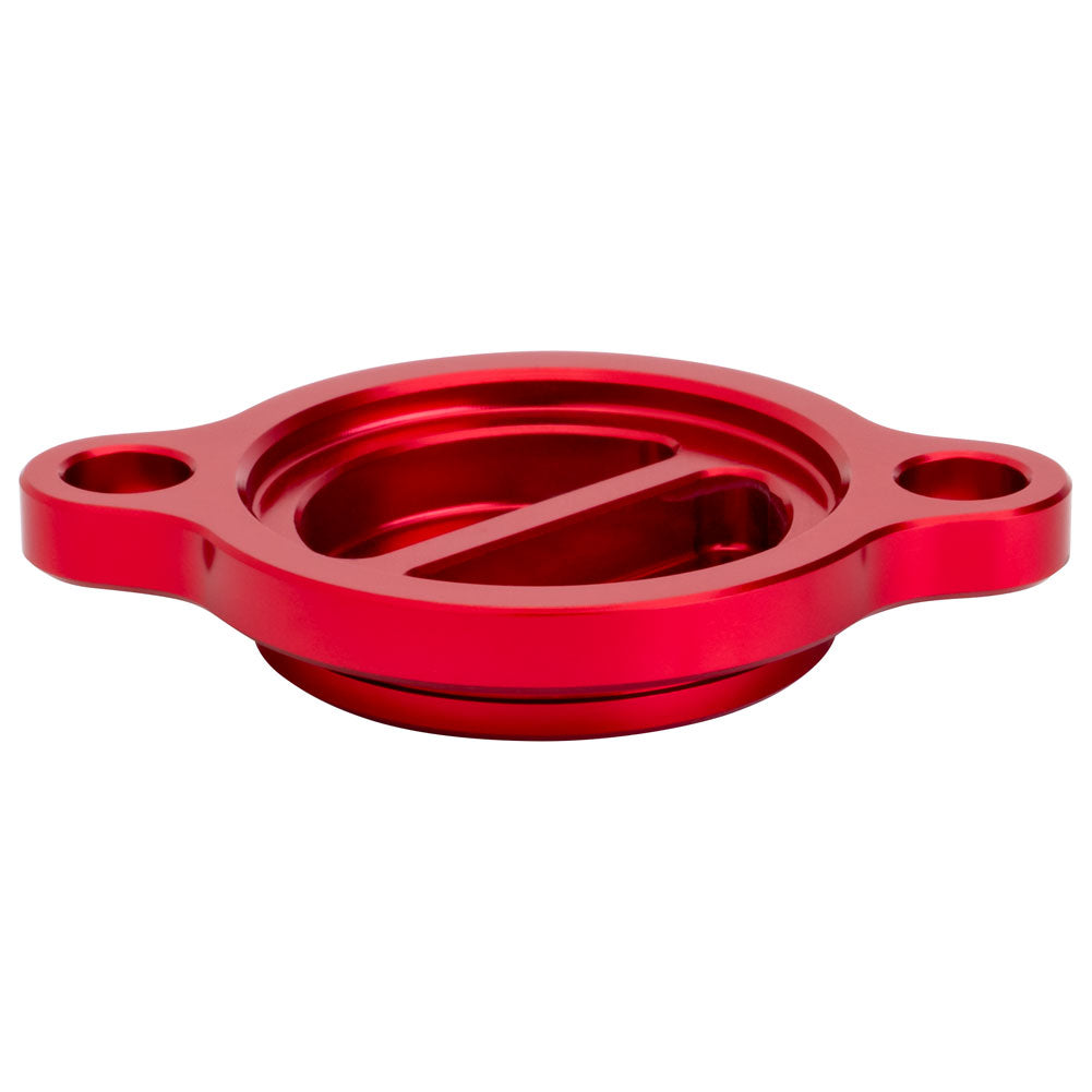 Tusk 1484210025 Aluminum Oil Filter Cover  Red