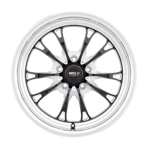 Weld  S15770067P25 S157 17X10 Belmont Drag 5X114.3 ET25 BS6.50 Gloss Black MIL D