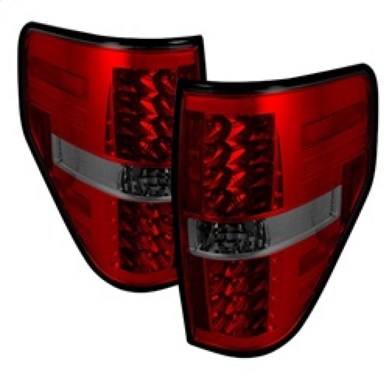 Spyder 5012012 fits Ford 09-14 F150 LED Tail Lights Red Smoke ALT-YD-FF15009-LE