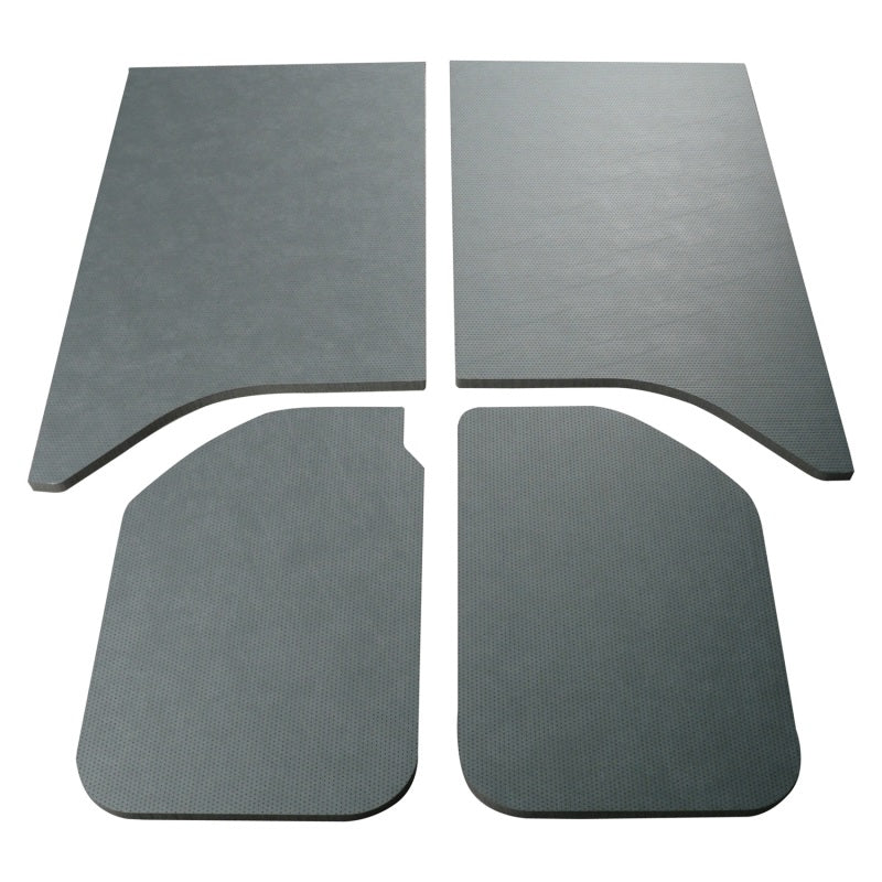 DEI  50162 fits Jeep 11-18 Wrangler JK 2-Door Boom Mat Headliner - 4 Piece - Gra