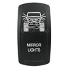 Spod VVPZCJK-A5L JK Mirror Lights Rocker Switch