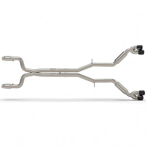 Kooks Headers 22605361SS Kooks 16+ Chevy Camaro SS 6.2L 3in GREEN Cat SS Exhaust w/Quad Black Tips (Use w/Kooks Headers)