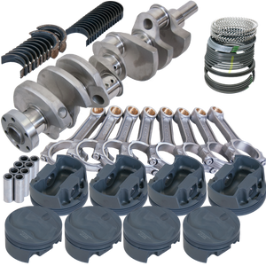 Eagle 64013030 fits Ford 289/302 3.400in Crank 5.400in I-Beam Rods 7cc Dome 4.030in Pistons Rotating Assembly