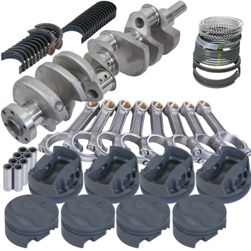 Eagle 64013030 fits Ford 289/302 3.400in Crank 5.400in I-Beam Rods 7cc Dome 4.030in Pistons Rotating Assembly