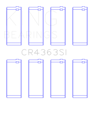 KING KINGCR4363SI010 fits CR4363SI010 fits GM 134 DOHC Ecotec 2.2L Connecting R