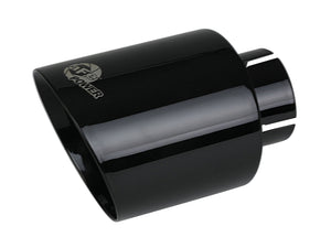 AFE 49T25454-B071  409 SS Clamp-On Exhaust Tip 2.5in. Inlet / 4.5in. Outlet / 7